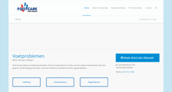 Desktop Screenshot of footcareamsterdam.nl